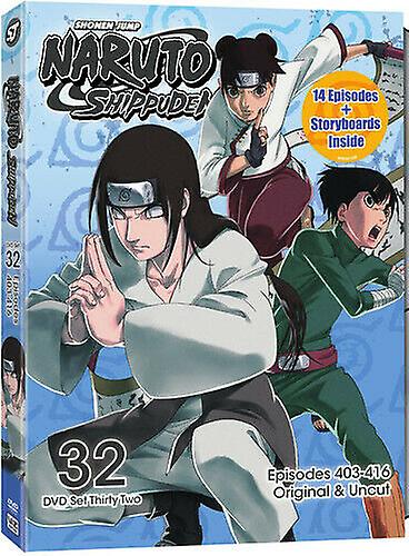 Naruto Shippuden Uncut Set 32 DVD - Region 2
