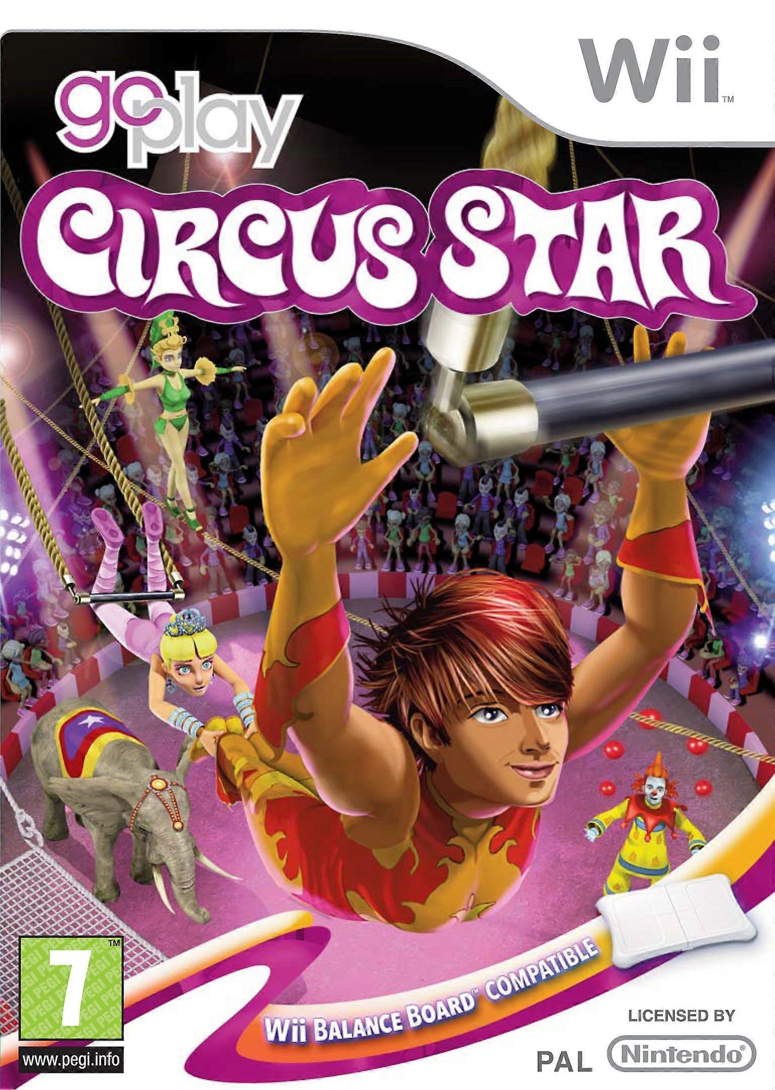 Go Play Circus Star (Wii) - PAL - New & Sealed