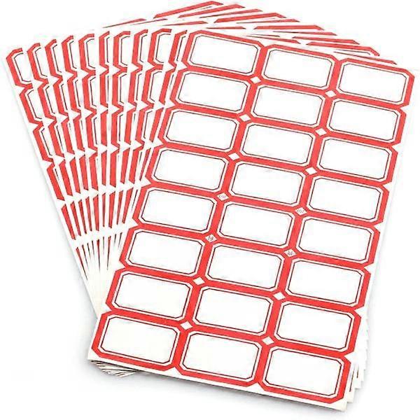 Self-adhesive label stickers for stationery laboratory