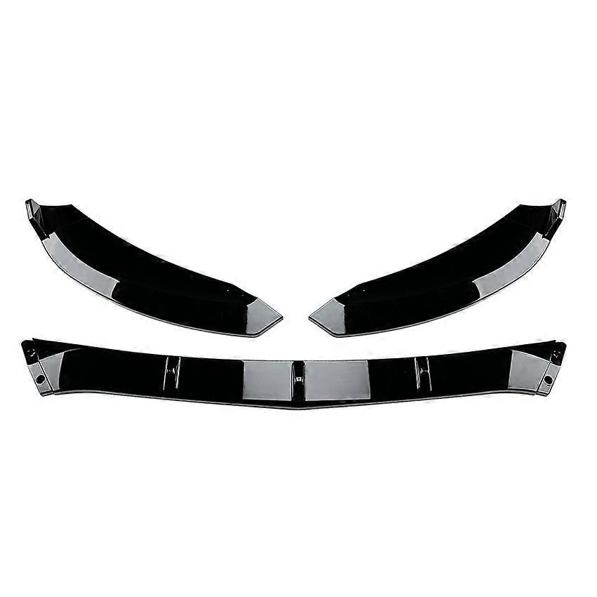 For Mercedes C-Class W205 C180 C200 260 2015-2018 AMG Front Bumper Lip Splitter Diffuser Body Kit Spoiler Bumper Guard Protector