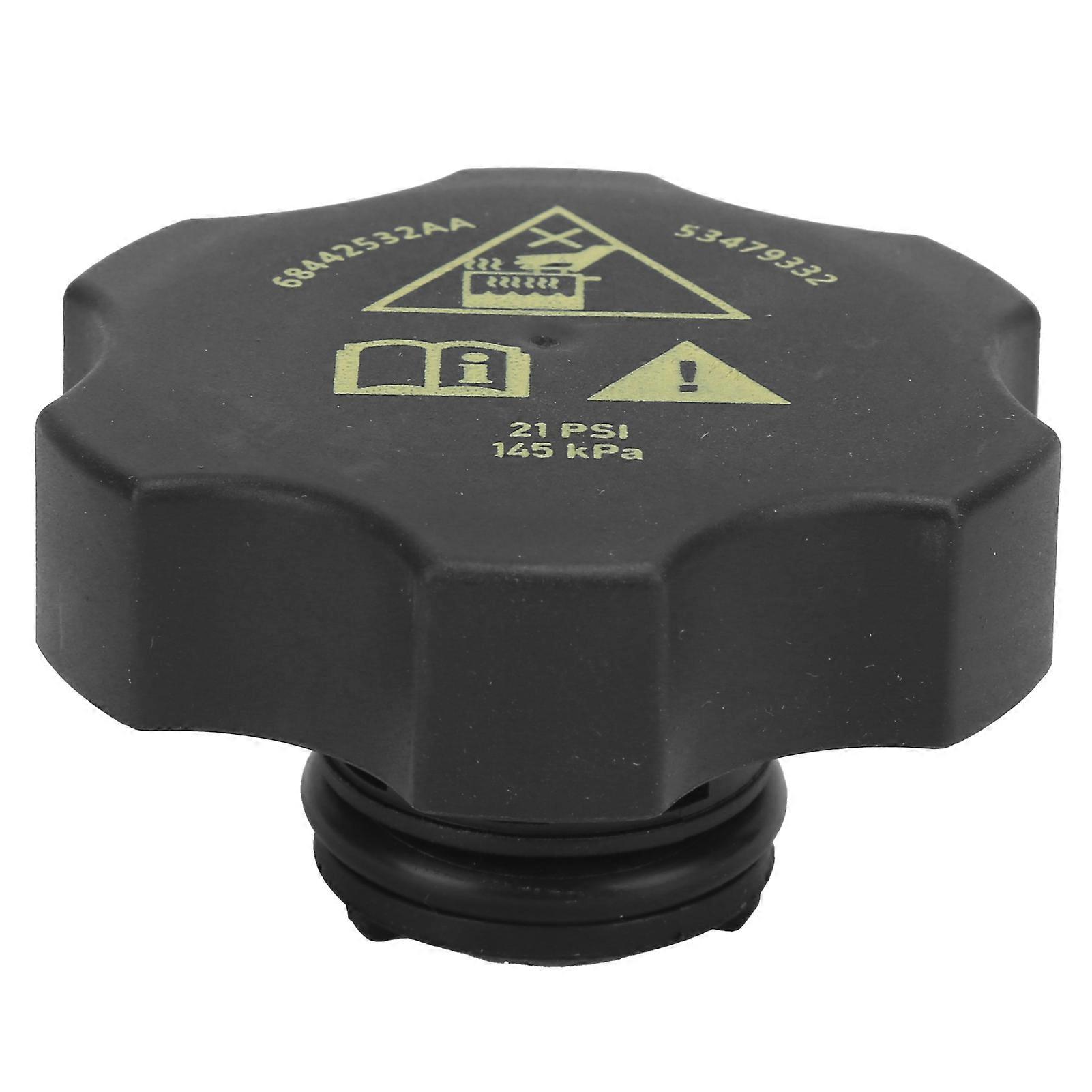 Engine Radiator Coolant Recovery Bottle Cap 68249136AA Replacement for Chrysler Pacifica 6 Cyl 3.6L 2017?2020 YEMAA