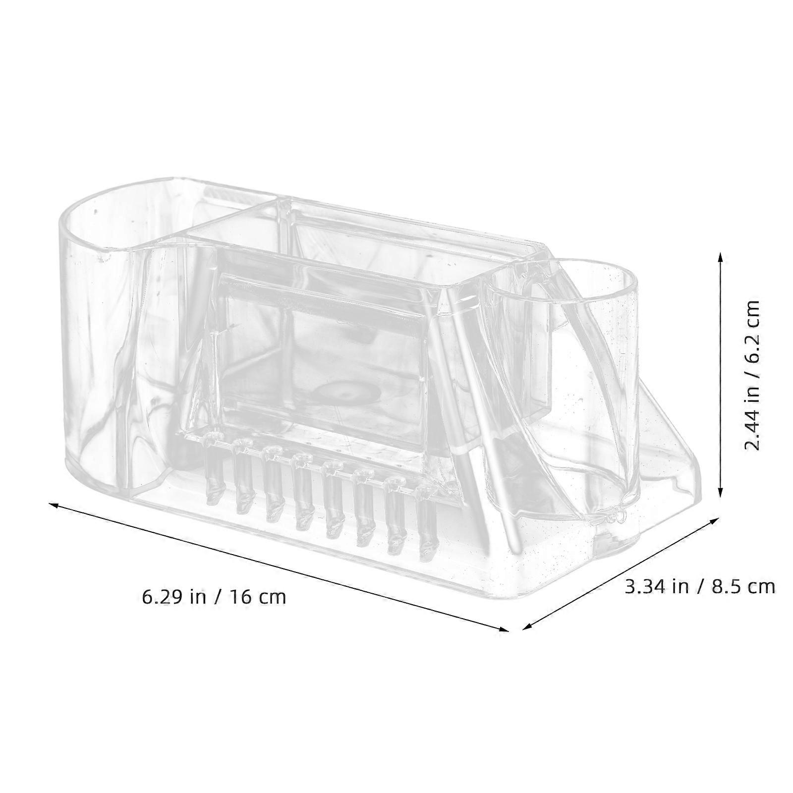Nail Drill Bit Holder Nail Grinding Machine Organizer Drill Bits Display Storage Box