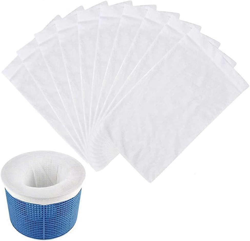 10 Pieces Pool Skimmer Socks, Skimmer Socks, Durable Ultra Fine Mesh Nylon Filter Socks For Basket And Filters, Skimmer, Catch Tree Leaves, Insects