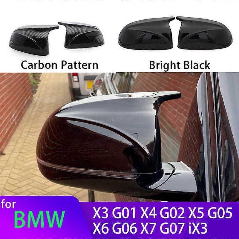 thumbnail interactive-video image 1 of Gloss Black M-Style Side Mirror Caps – For BMW X3 X4 X5 X6 X7 G01 G02 G05 G06 G07 – 2018-2023 – Pair 1 of 5