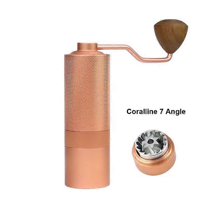 New 2.0 Manual Coffee Grinder  24 With A Fine Adjustmen 6 7 Burr Inside High Quality Handle Design Portable Hand Grinder  Coffee Grinders