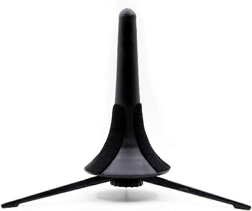 2025,Trumpet stand, tripod, foldable and detachable metal legs for brass instruments (black)