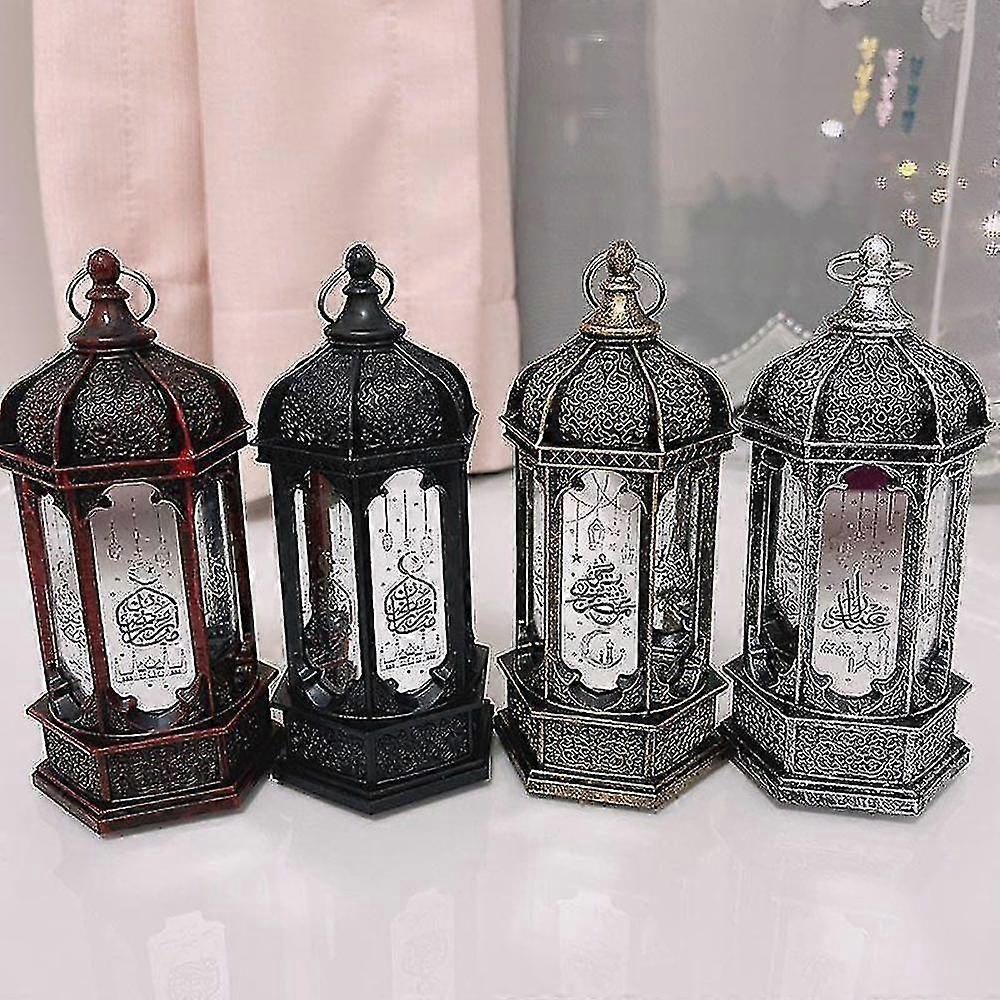 Islamic Lanterns Muslim Ramadan Eid Led Lights Arabic Learning Lighting Battery Power