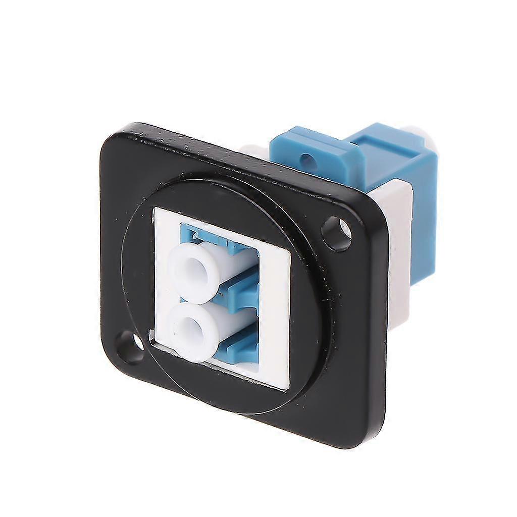 Chassis Panel Mounting Socket Rj45 D-type Lc Optical Fiber Straight Connector
