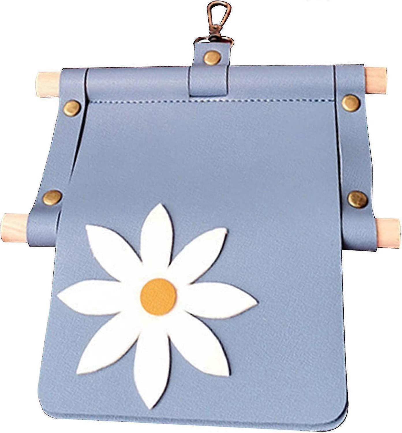 بو الجلود حامل ورق التواليت للماء ورقة التواليت رف الحائط المثبتة على الحائط المرحاض المناديل موزع الحمام لوازم مناديل المرحاض الأزرق) (1PC