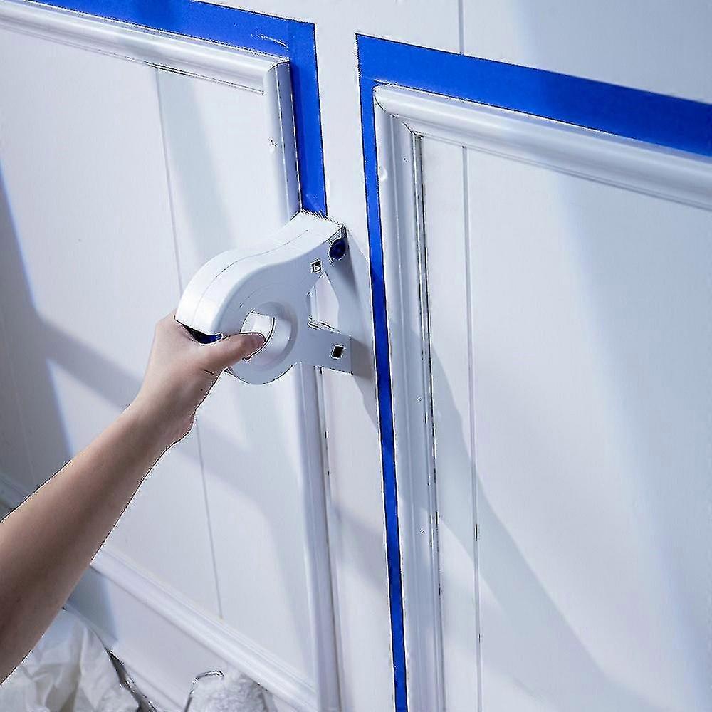 painter's masking tape applicator, sealing tape dispenser machine for wall and floor painting, 50mm wide max