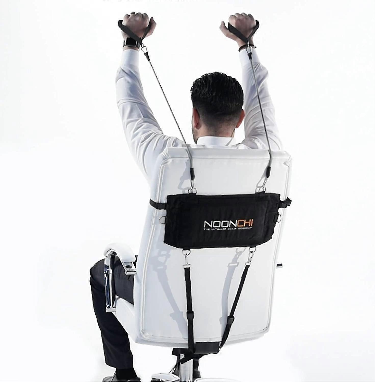Tension Rope, Office Chair Exercise, Attached To The Resistance Belt On The Office Chair