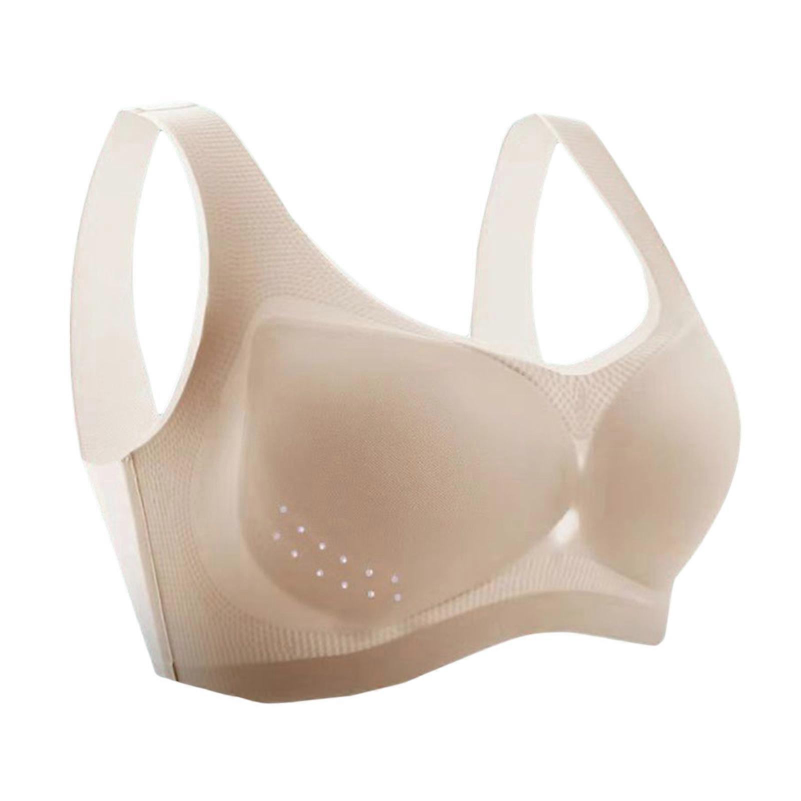 One-Piece Bra for Women Wire-Free Padded Corset Ultra-Thin Breathable Mesh Everyday Bras