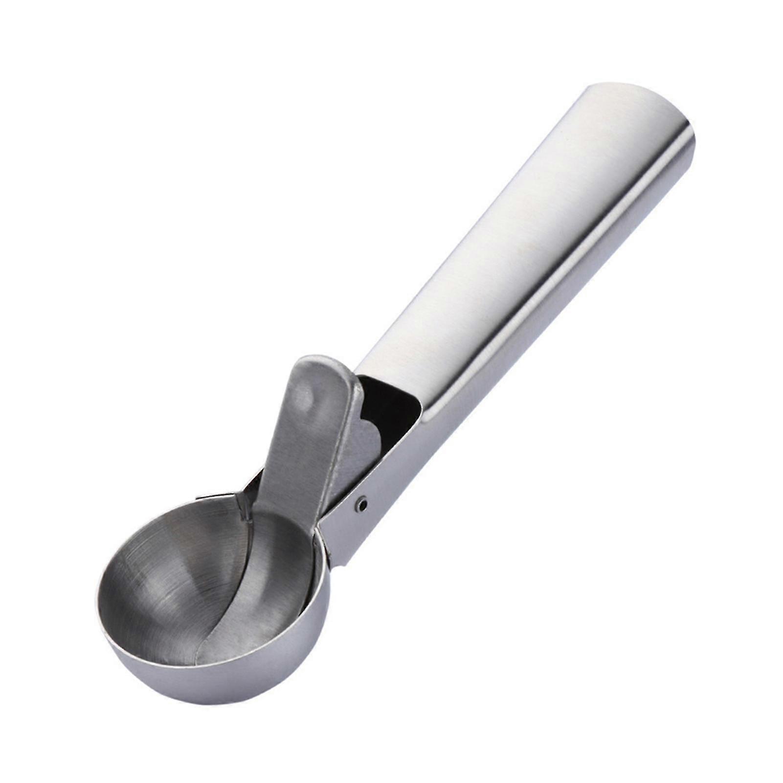 Ice Cream Scoop Stainless Steel Ice Cream Scoop with Triggers Non-Stick Scoop