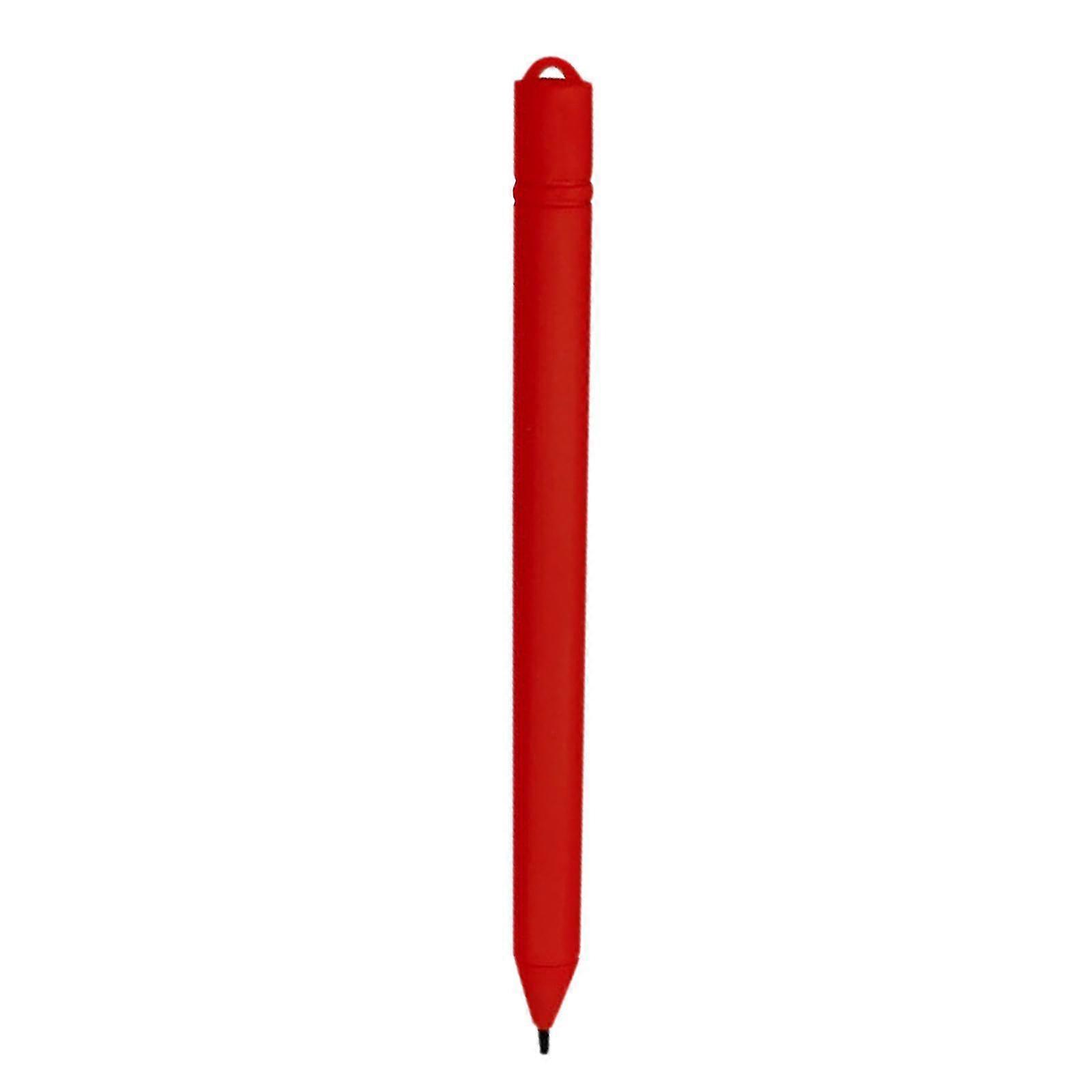 Replacement Stylus Drawing Pen For Lcd Writing Tablet Smooth Edges Practical Red
