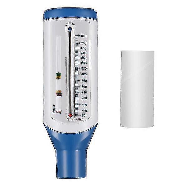 Portable Spirometer Peak Flow Meter Meter Expiratory Flow for Lung Asthma Detector Breath Function Monitor for Adult-Good