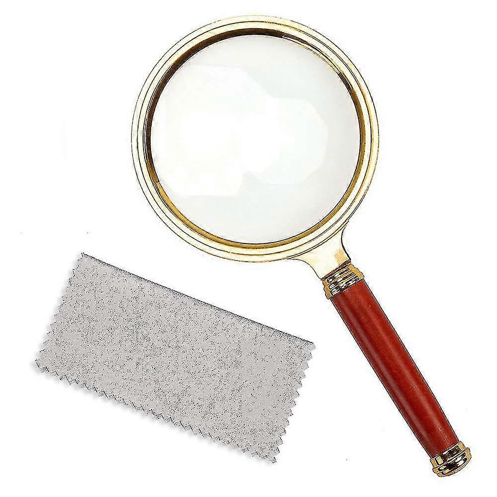 10x handheld vergrootglas, lees vergrootglas loep bril 10x