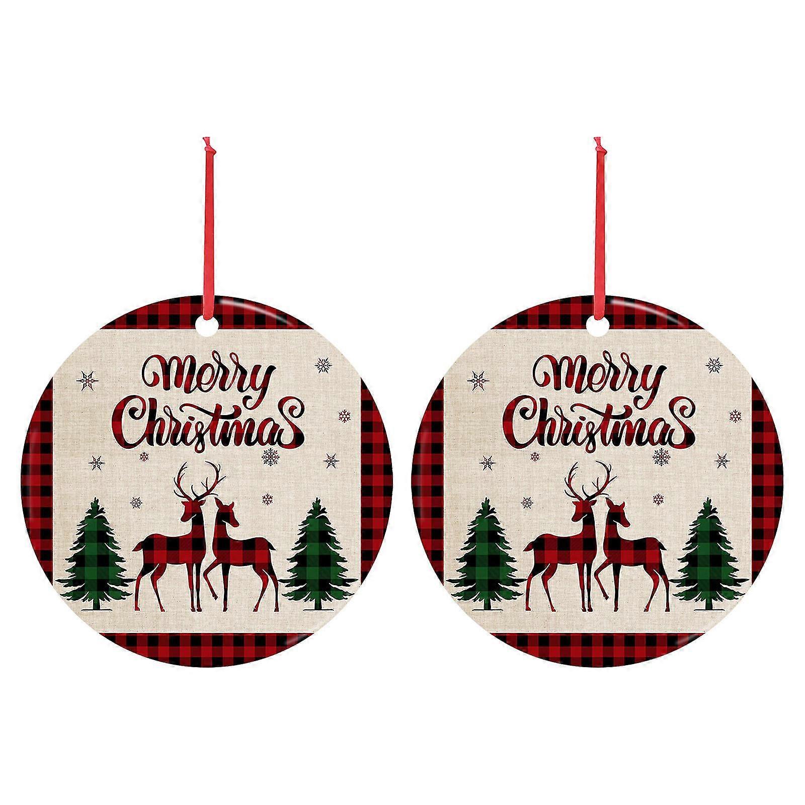 クリスマスの装飾のための装飾をぶら下げる形の装飾をパーソナライズ