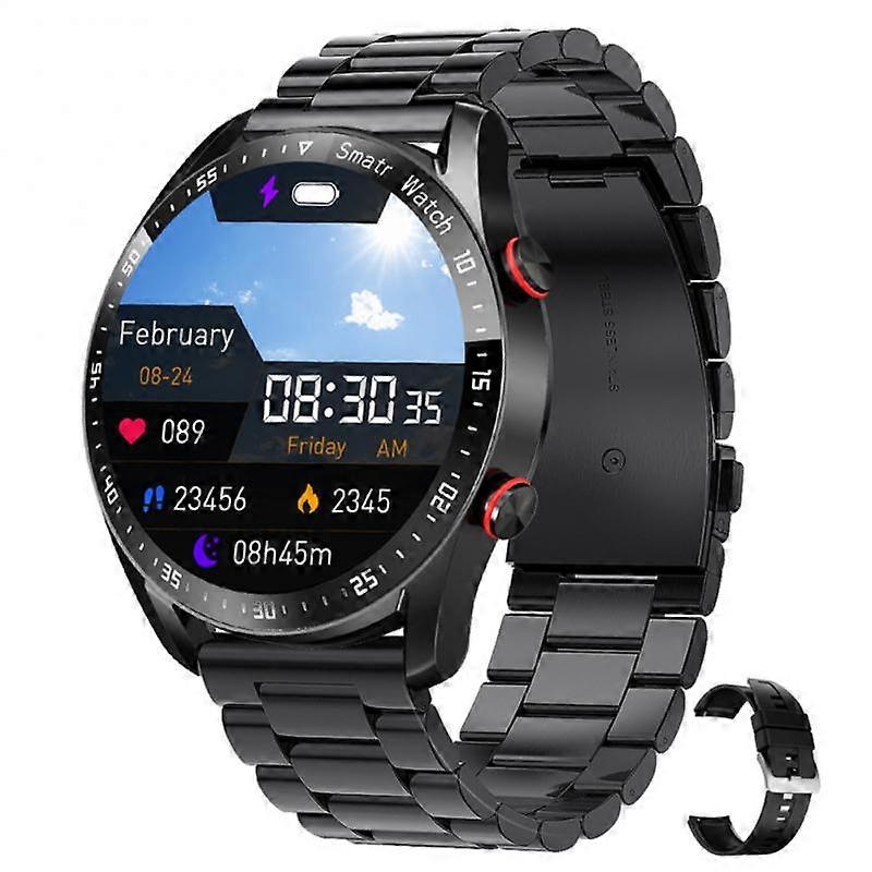 Full Touch Screen Ecg And Ppg Waterproof Business Bluetooth Call Smartwatch