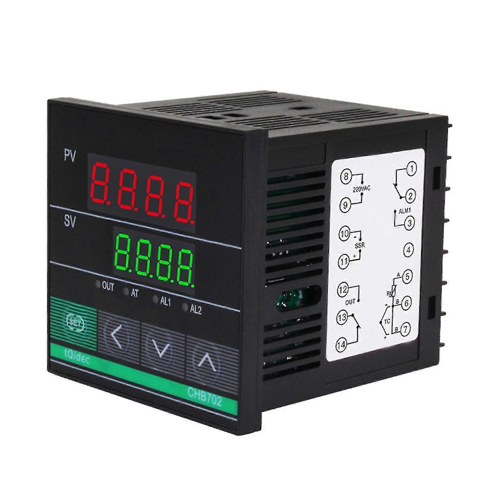 Chb702 Intelligent Digital Temperature Controller Thermostat Relay/ssr Output Qinhai