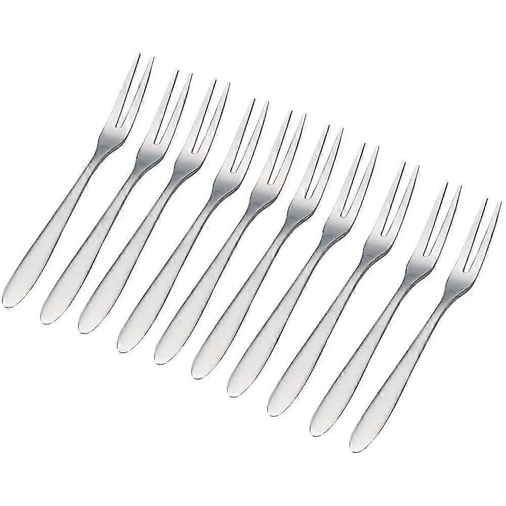 Rostfritt stål Cake Fork Cocktail Dessert Fork