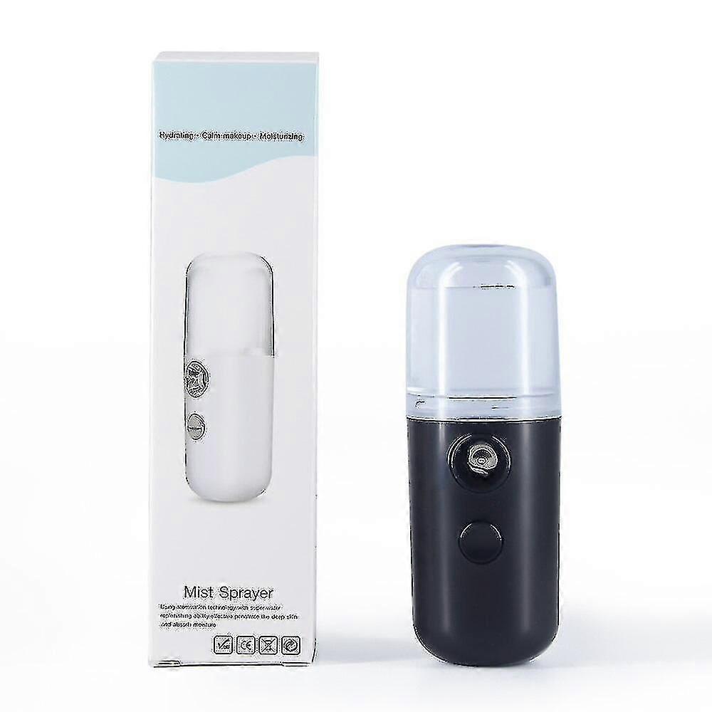 Mini Nano Mist Sprayer Cooler Facial Steamer Usb Rechargeable Humidifier Face Moisturizing Nebulizer-cl.