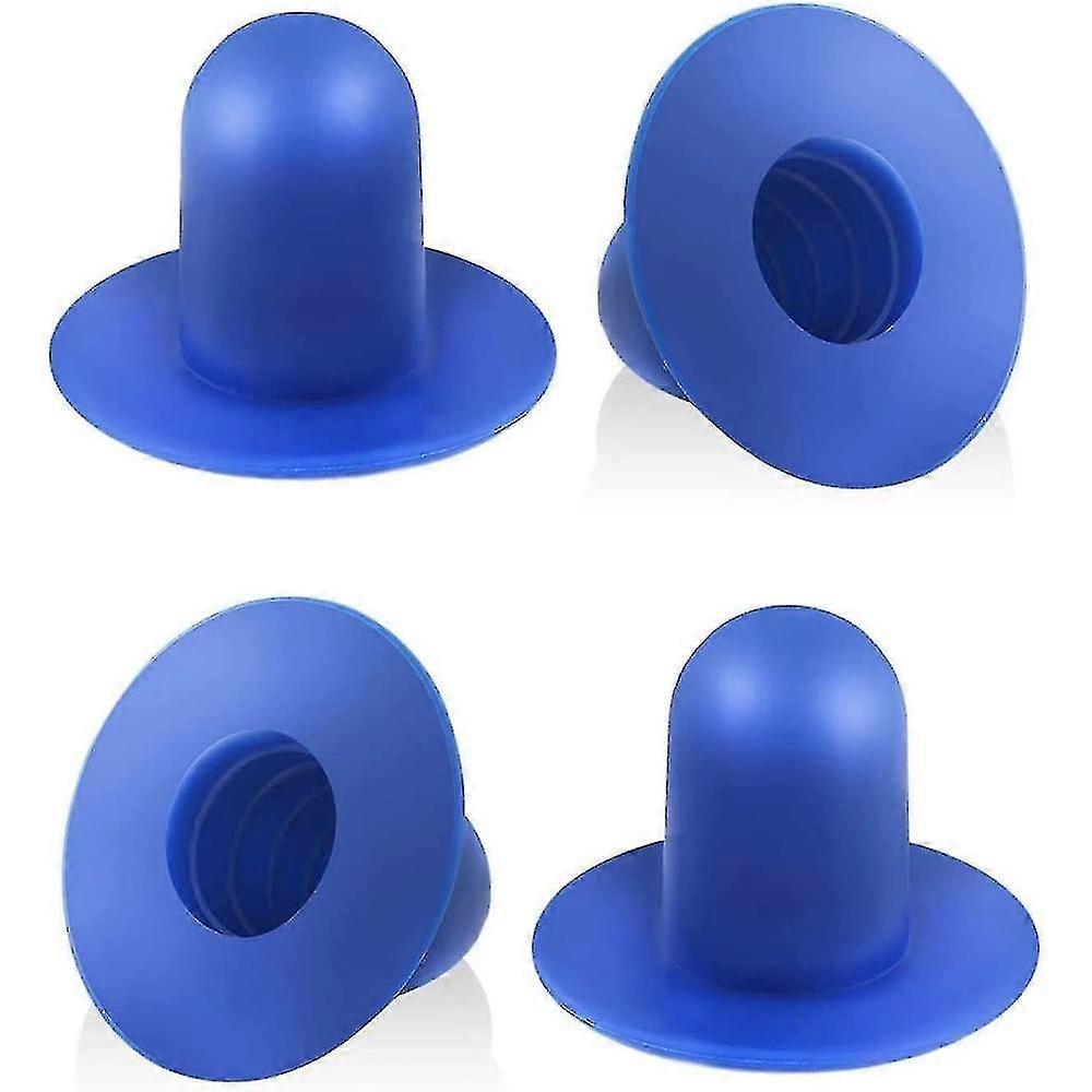 4X Pool Plug Stopper, Replacement Pool Wall Plugs Swimming Pool Filter Pump Strainer Hole Plug Stopper Compatible With Intex And Bestway (blue DFG