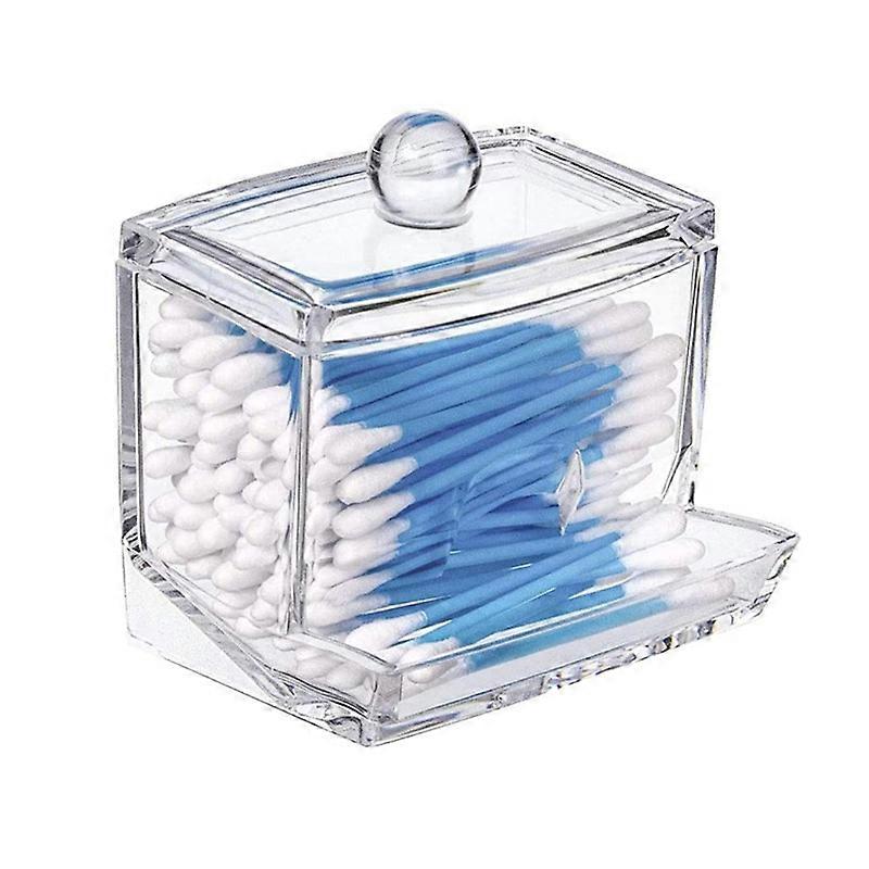 Genomskinlig bomullstusspinnehållare