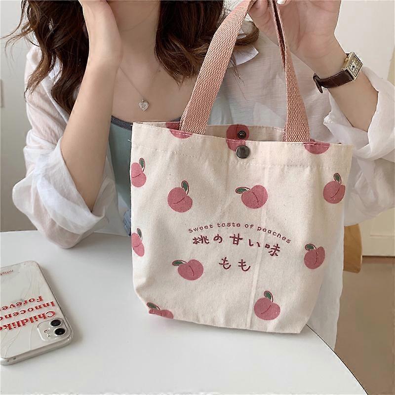 1pc Mini canvas bag female Korean cute