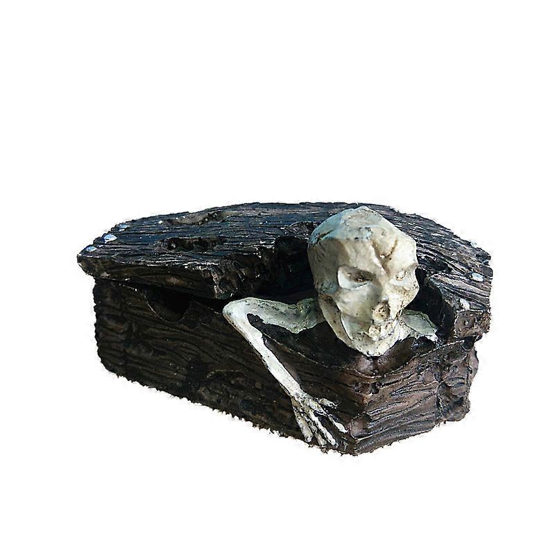 Resin crafts ornaments psychological sand table sand box courtyard therapy coffin resin coffin