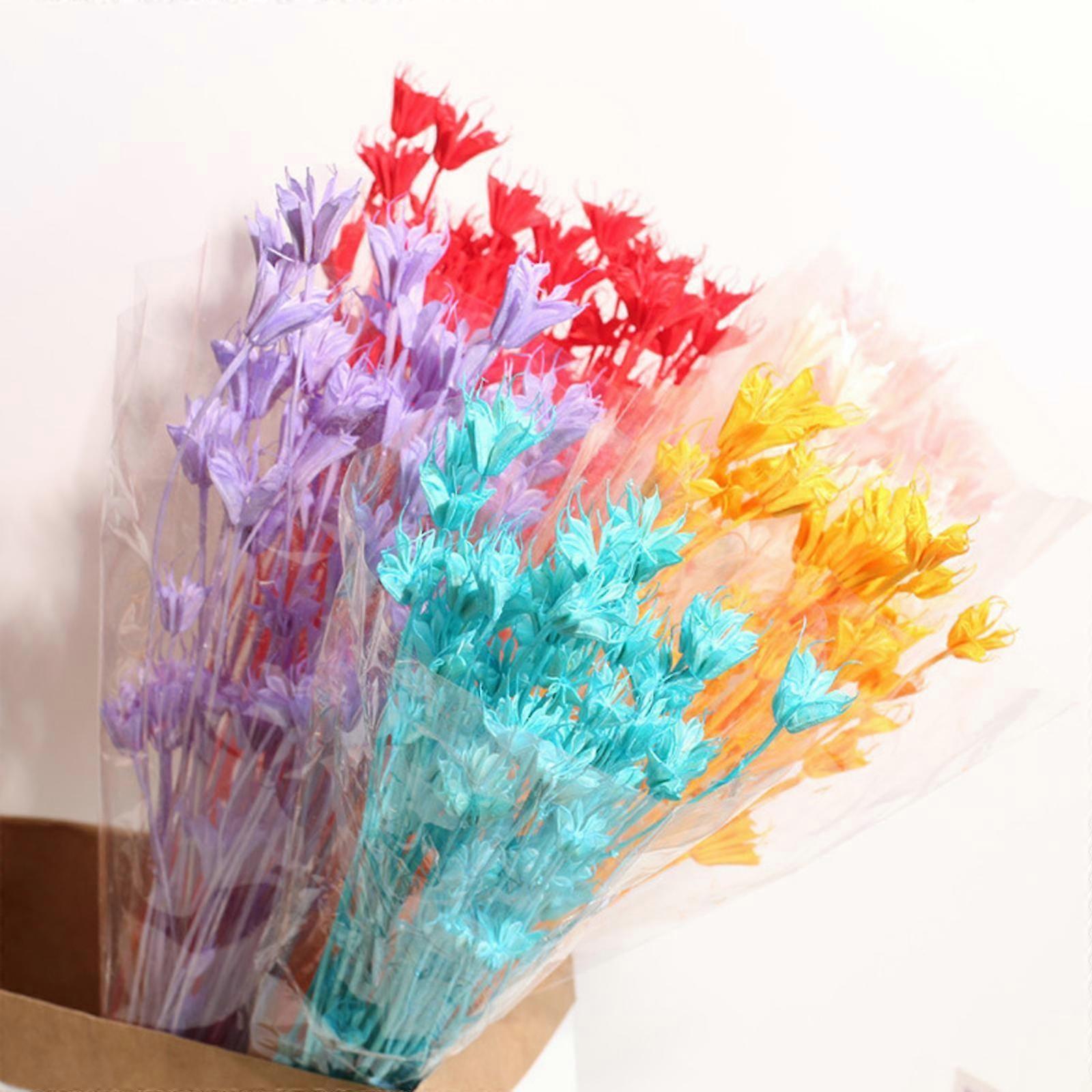 4x Dried Star Anise Bouquet Flower Branch Table Setting