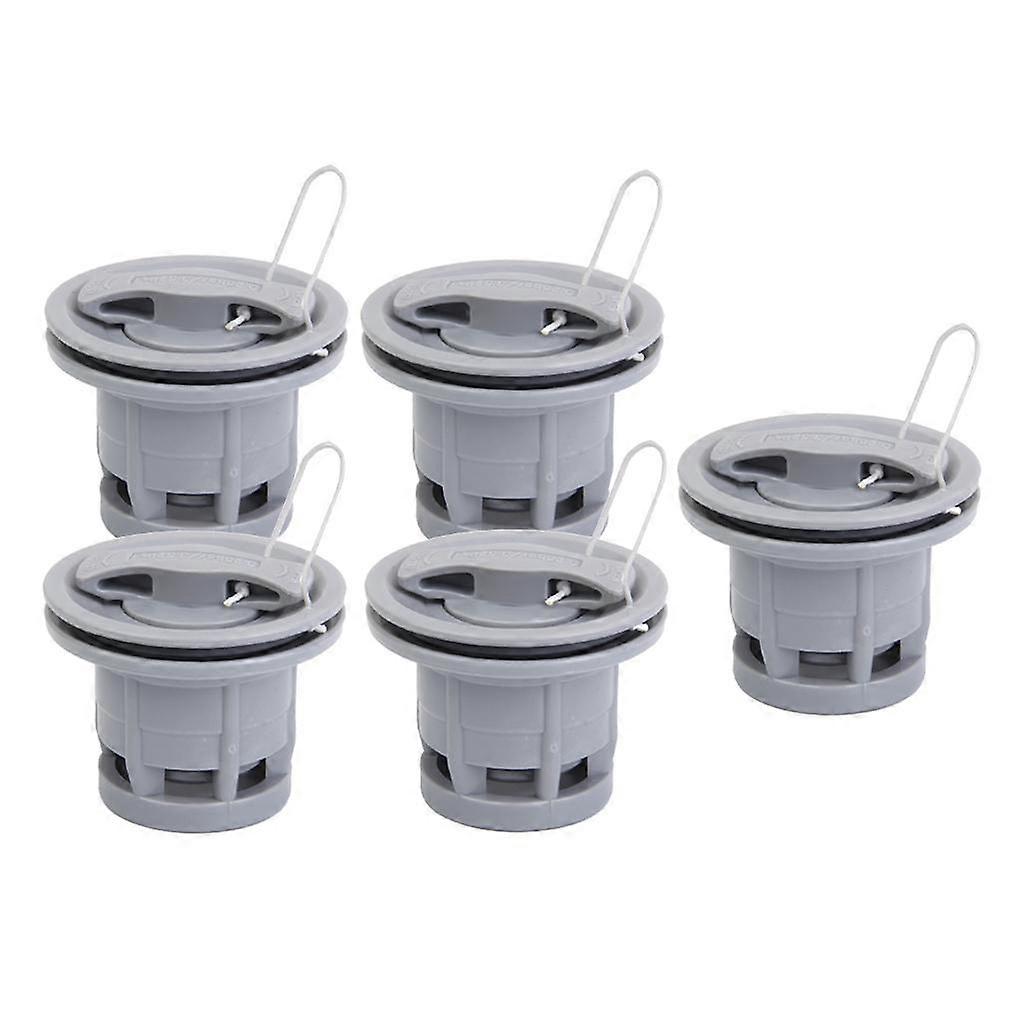 5 Adet Hava Vanası, Şişme Bot, İhale Teknesi, Tekne, Kano, Gri