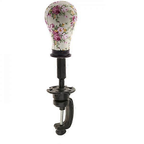 23 pouces Cork Canvas Block Mannequin Modèle Tête Perruques Fabrication Affichage W / Clamp