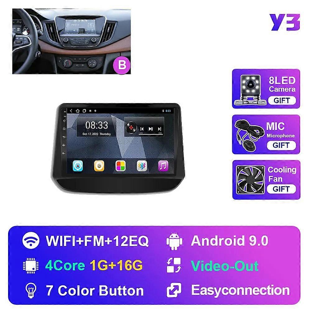 Android 10 for Chevrolet Onix Cavalier Holden 2020 2021 Car Radio Stereo Navigation GPS Multimedia Video Player Carplay