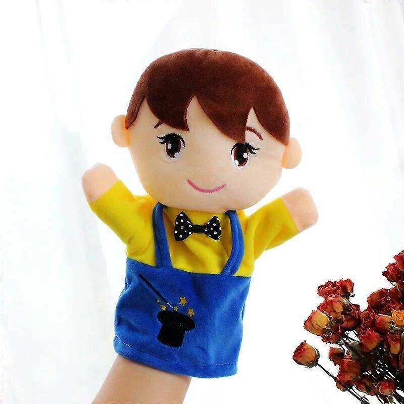 25cm Family Member Hand Puppet Mom Dad Son Daughter Stuffed Doll Plush 25cm-family-member-hand-puppet-mom-dad-son-daughter-stuffed-doll-plush