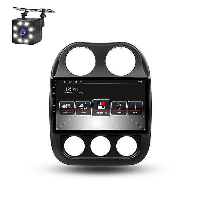 For Jeep Compass 1 MK 2009 - 2015 Car Radio Multimedia Video Player WIFI Navigation