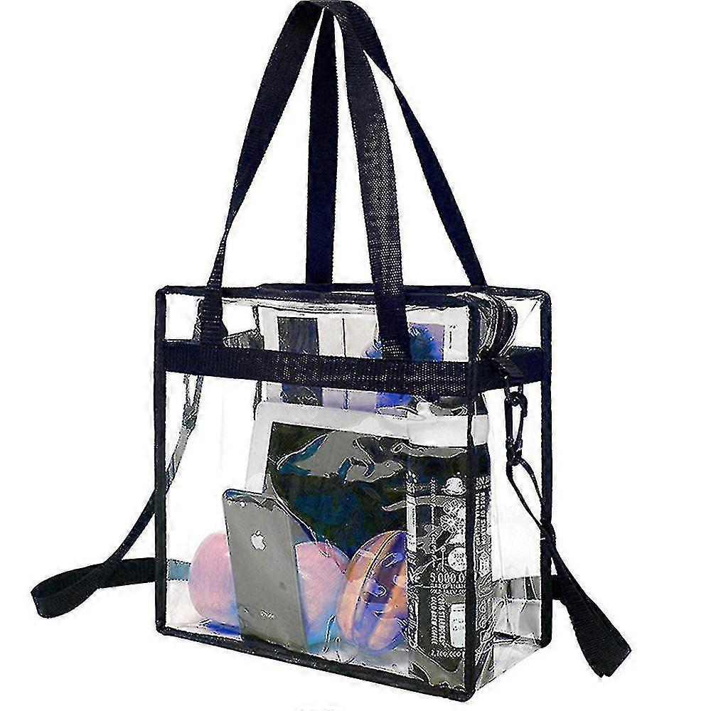 Clear Tote Bag Stadium approuvé -noir