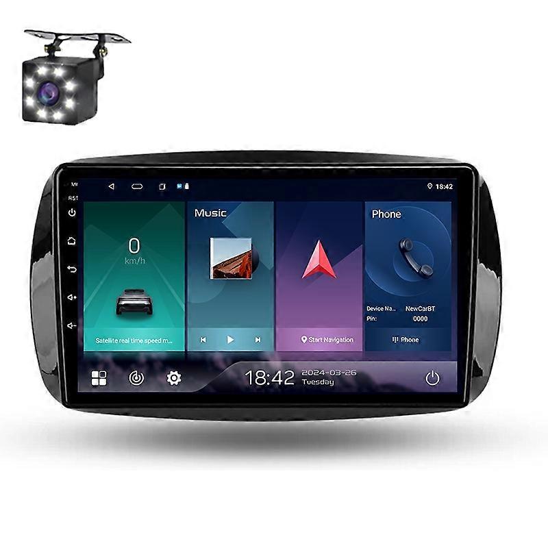 Car Radio Multimedia For Benz Smart Fortwo 3 C453 A453 2014-2020 Video Player Navigation Auto