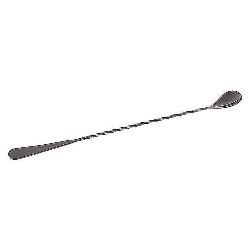 Stainless Steel Muddler Threaded Bar Tool Swizzle Stick Cocktail Stirring Spoon