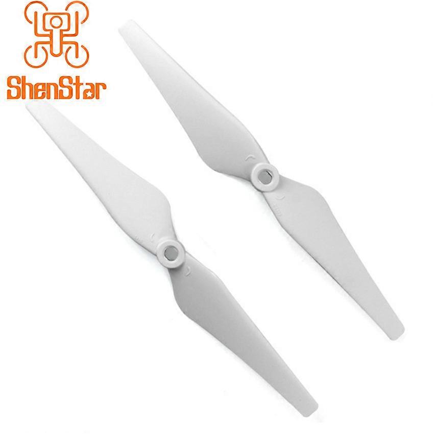 White importer accessory for DJI Phantom V2, 9443 CW + CCW Propless, 1 pair