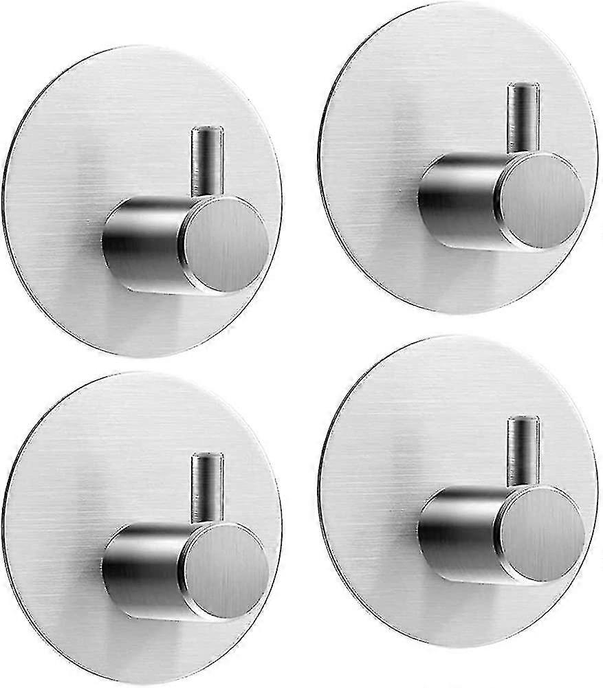 Support de papier toilette, porte-serviettes mural en acier inoxydable auto-adhésif