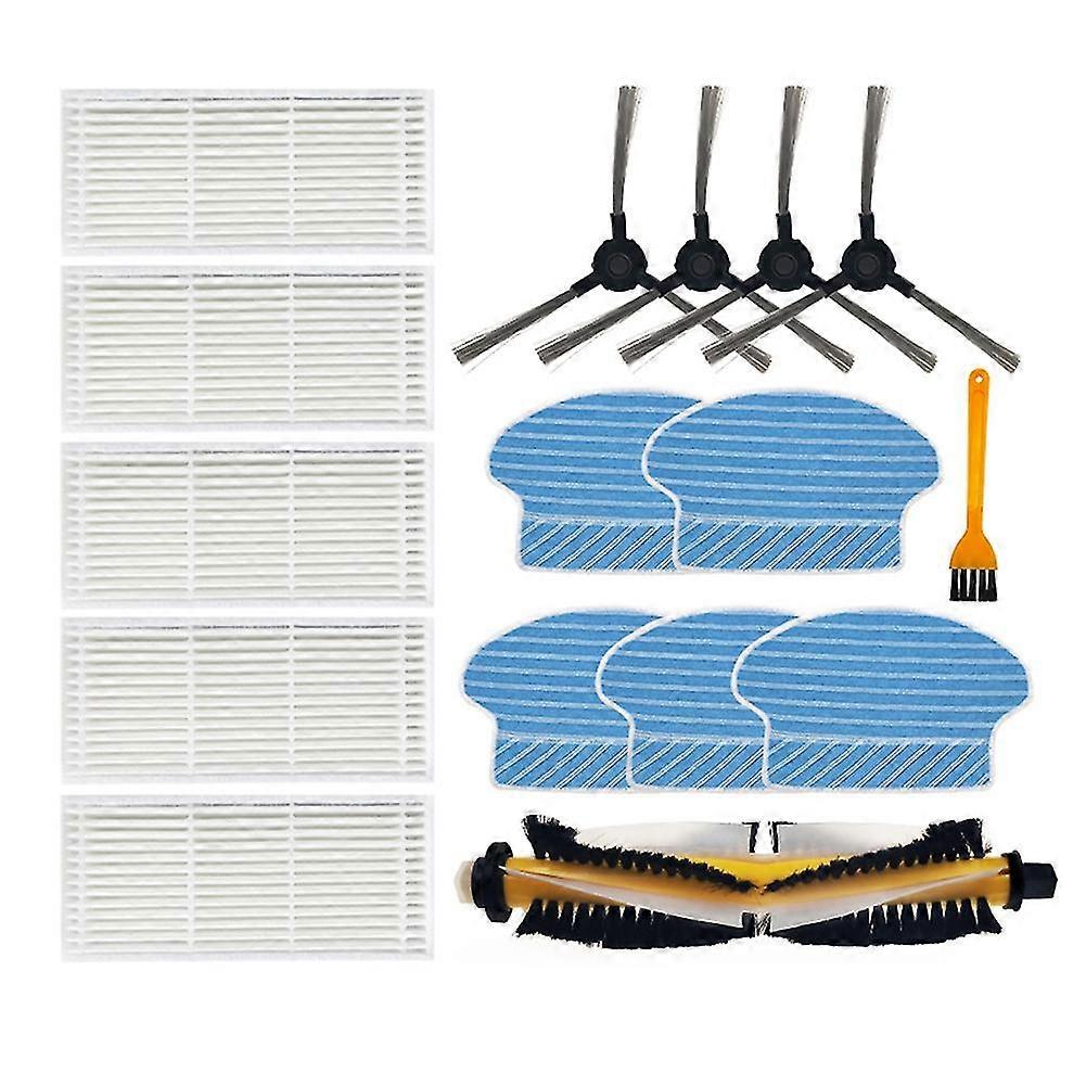 Main Side Brush Filter And Mop Cloth Replacement Accessories