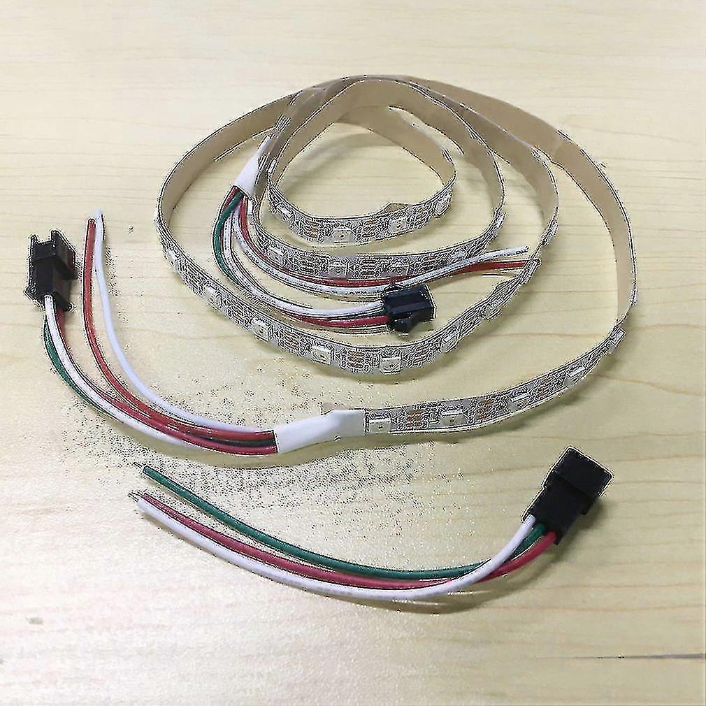 Ws2812b Rgb Led Strip 5050 Leds 1m 60 Leds Flexible Led Lights Home Decoration