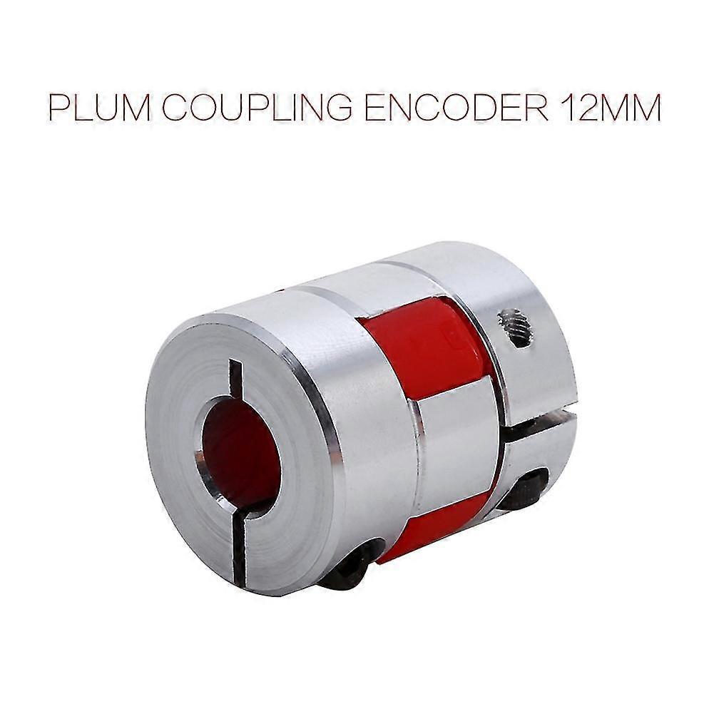 6.35mm X 12mm Flexible Plum Shaft Coupling Cnc Stepper Motor Encoder Coupler