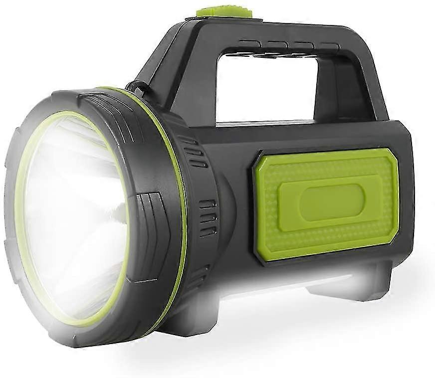Usb Rechargeable Ultra Powerful Led Flashlight 135000 Lumens 6000mah With Side Light High Power Waterproof Flashlight For Emergency Hiking Camping Hun