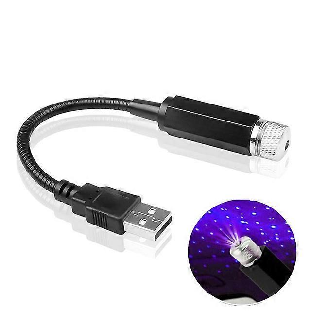 USB LED Intérieur de voiture Lumière décorative Toit Lumière d’étoile DJ Atmosphère de Noël Lumière ambiante Effets d’éclairage multiples