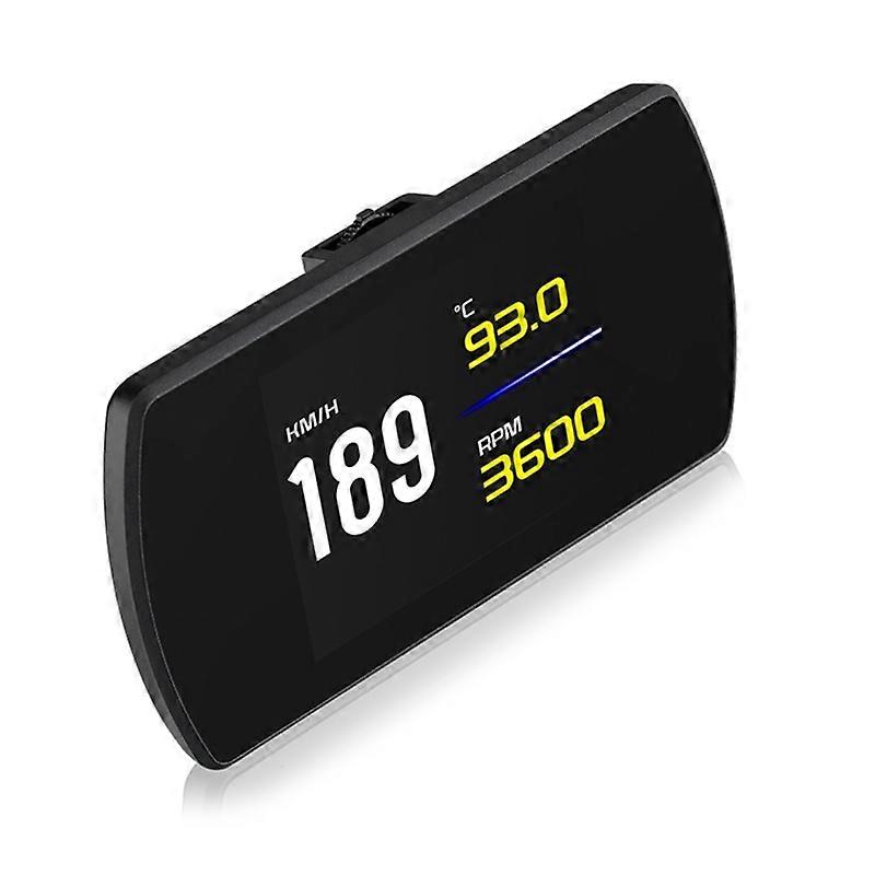 Car HUD Head Up Overspeed Clock Warn System Tool Security Alarm Diagnostic Tool