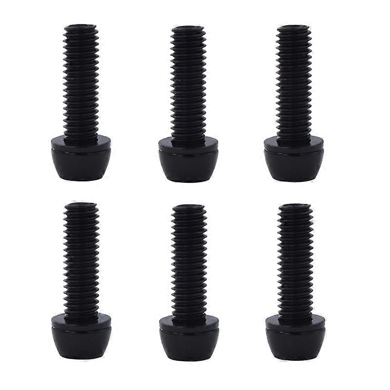 6 Pcs Bicycles Handlebar Screws Colorful MTB Bike Handle Bar Stem Screws