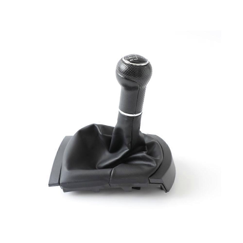 Car Gear Shift Knob 5 6 Speed Lever Stick Gaiter Boot Dust Cover Collar For Seat Ibiza 2002 2003 2004 2005 2006 2007 2008 - Gear Shift Knob
