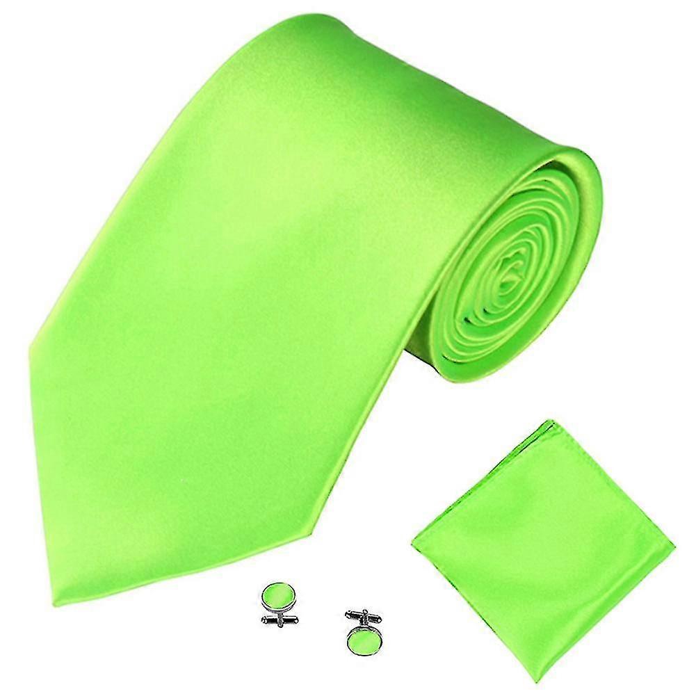 Férfi divat egyszínű öltönyök nyakkendők mandzsettagombok Hanky Set Tuxedo öltöny-yvan