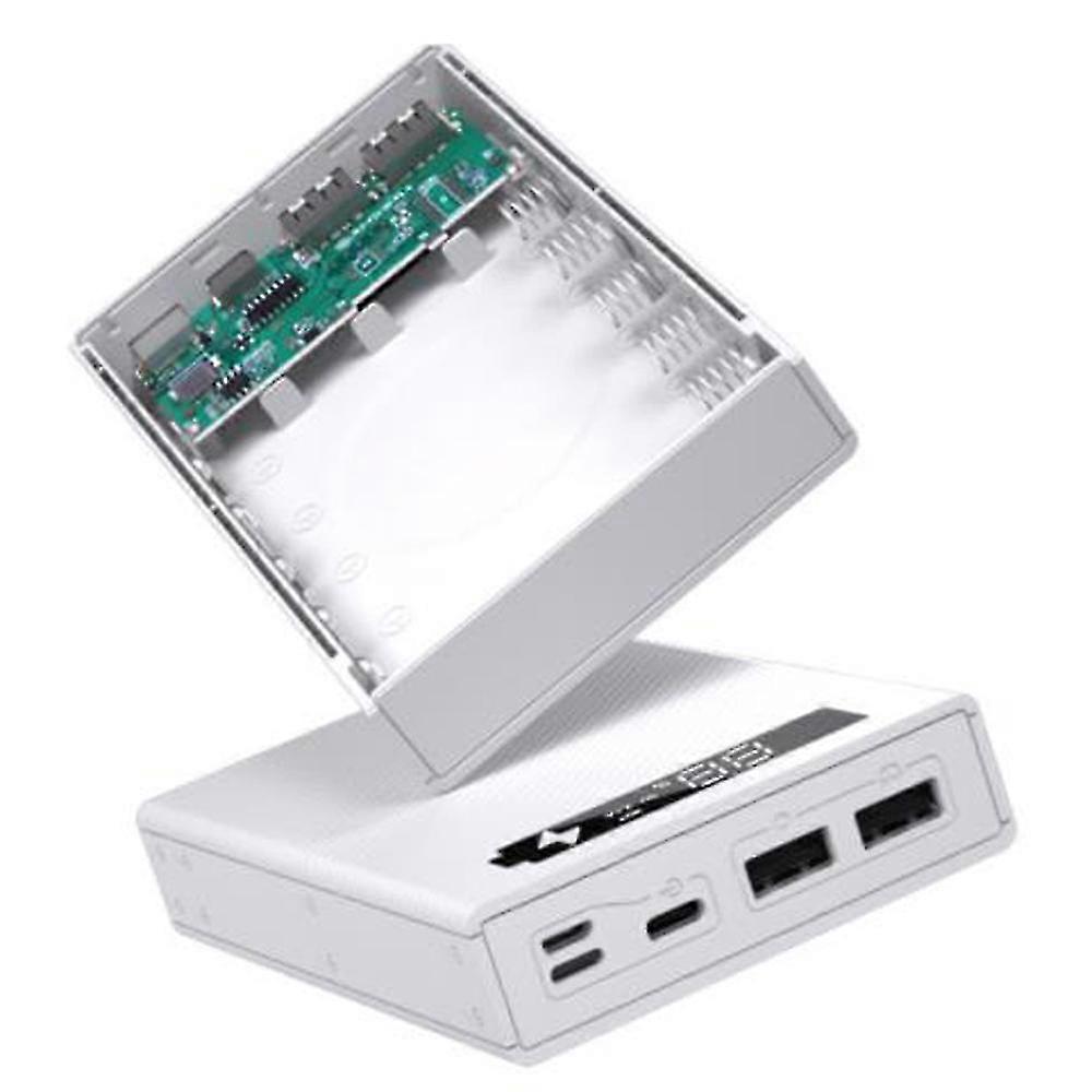 5 X 18650 Mobile Detachable Holder Charging Box Charging Qc 3.0 Diy Shell-1